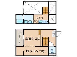 Lemuriaの物件間取画像